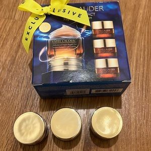 3 travel size Estée Lauder eye cream anti-aging repair illuminator NEW IN BOX